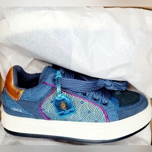 Kurt Geiger London Southbank Tag Laney Eagle Sneaker Sz 10 Women NIB